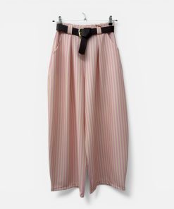 Pantalón rayas rosa