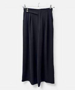 Pantalón pinzas negro