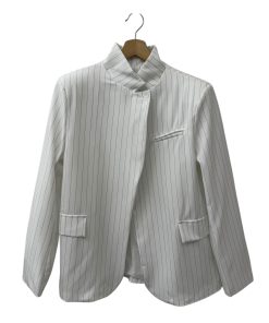 BLAZER RAYAS BLANCA