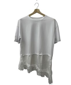 CAMISETA ENCAJE BLANCA